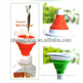 Collapsible foldable food-grade large plastic funnel